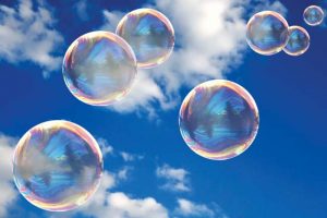 soap bubbles